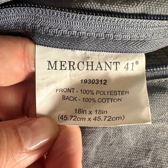 Merchant 41 Lot 3 Turkish Boho Multicolor Wool/Cotton Throw Pillow Cases 18x18 - Picture 11 of 14